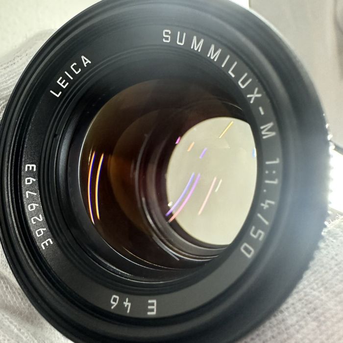 LEICA Summilux M50mm f1.4 3rd Black 箱あり