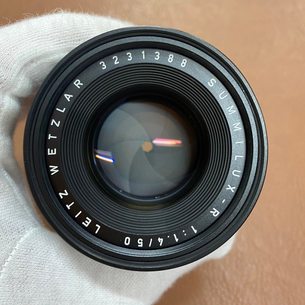 LEICA Summilux R50mm 3-CAM フード組み込み OH済み