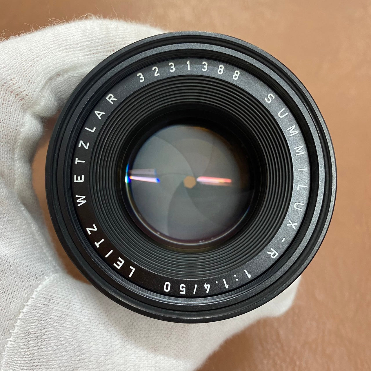 LEICA Summilux R50mm 3-CAM フード組み込み OH済み