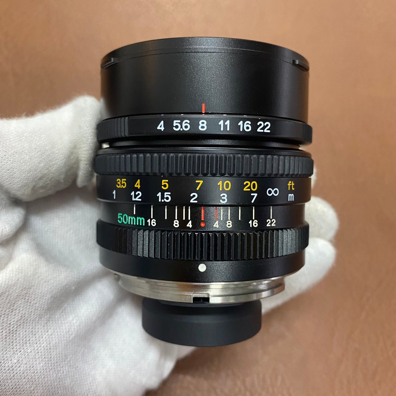 Mamiya マミヤ G 50mm F4L フード付き