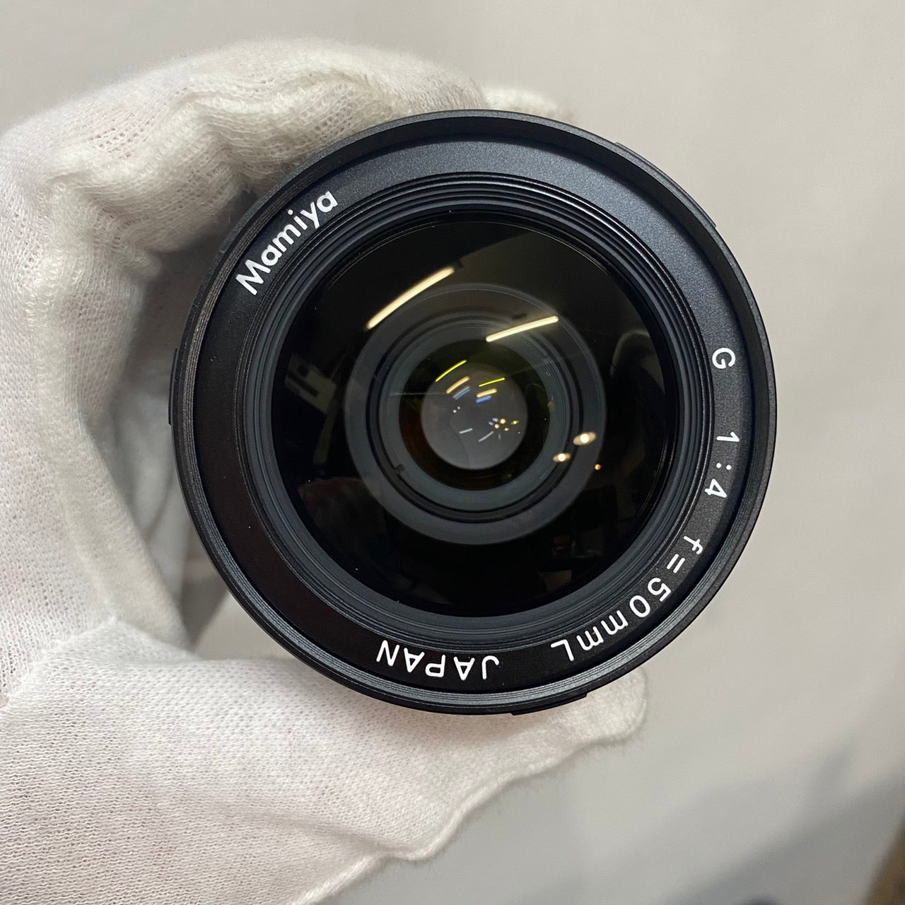 Mamiya マミヤ G 50mm F4L フード付き