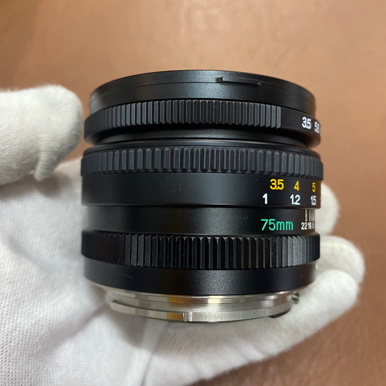 Mamiya マミヤ G 75mm F3.5L フード付き