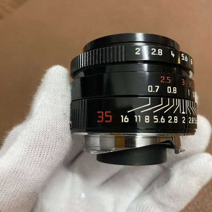 LEICA Summicron M35mm f2.0 ASPH. Millennium Black Paint ミレニアム ブラックペイント