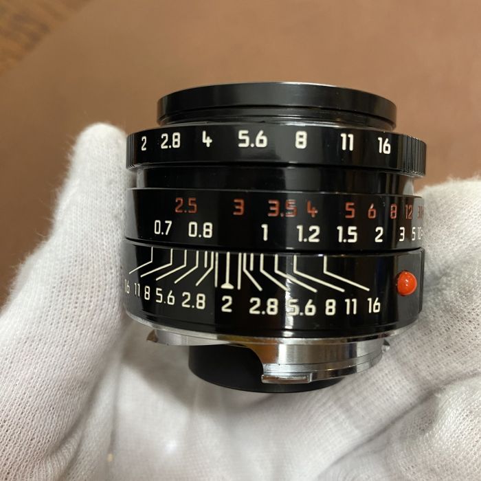 LEICA Summicron M35mm f2.0 ASPH. Millennium Black Paint ミレニアム ブラックペイント