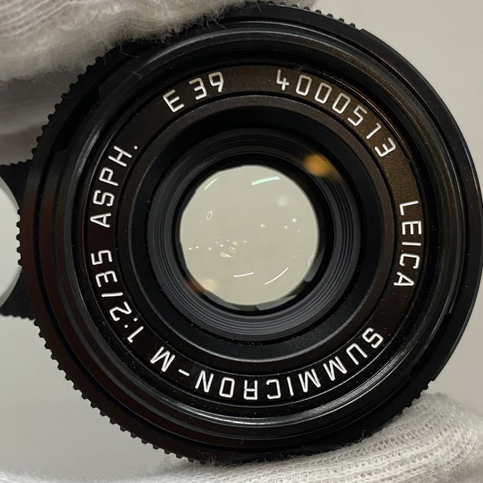 LEICA Summicron M35mm f2.0 ASPH. Millennium Black Paint ミレニアム ブラックペイント