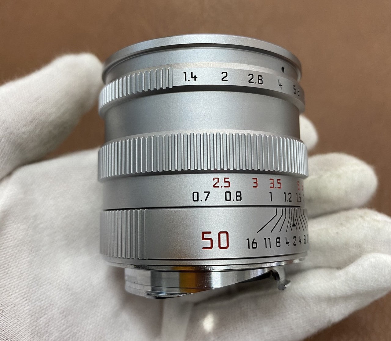 LEICA Summilux M50mm f1.4 3rd Silver