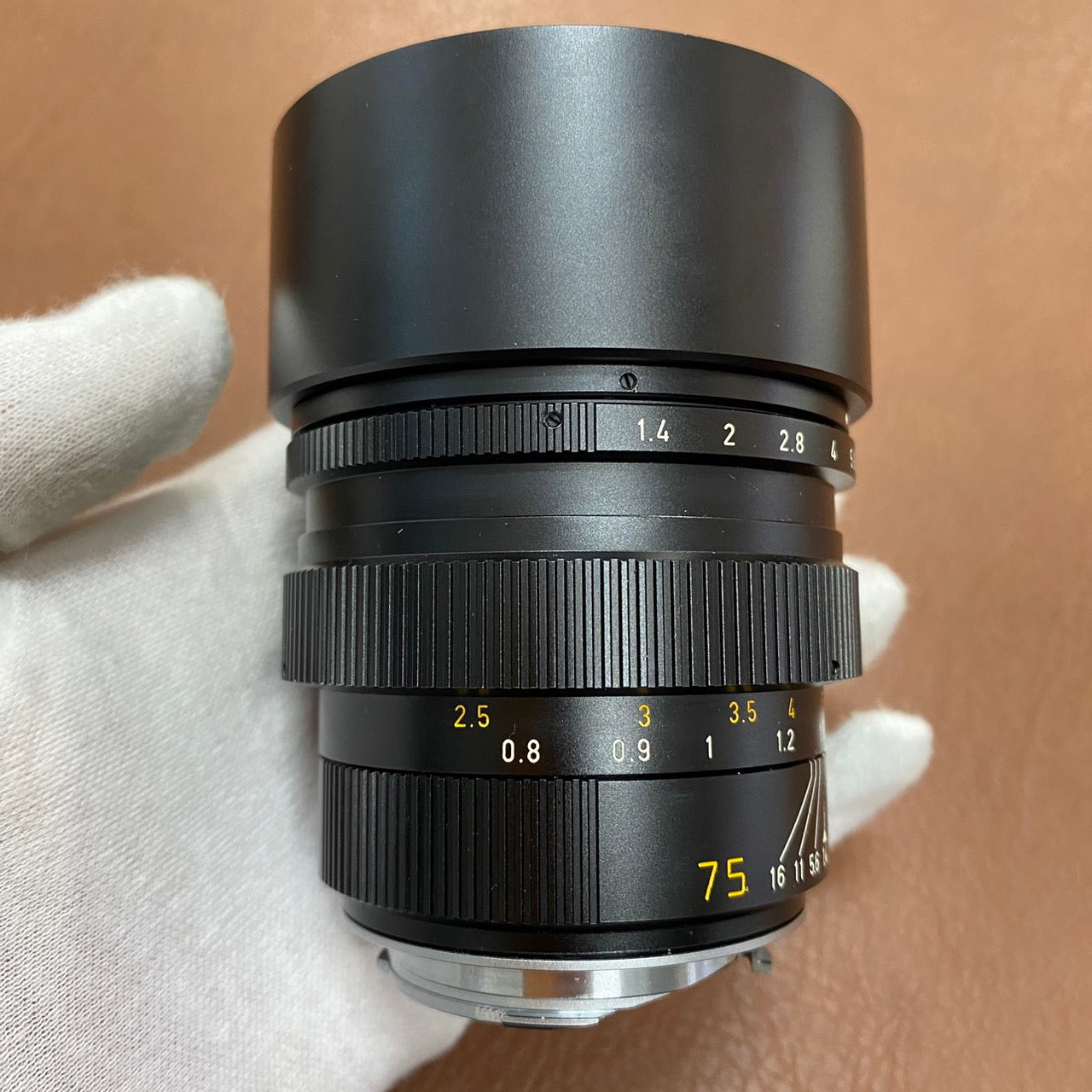 LEICA Summilux M75mm f1.4 2nd Black