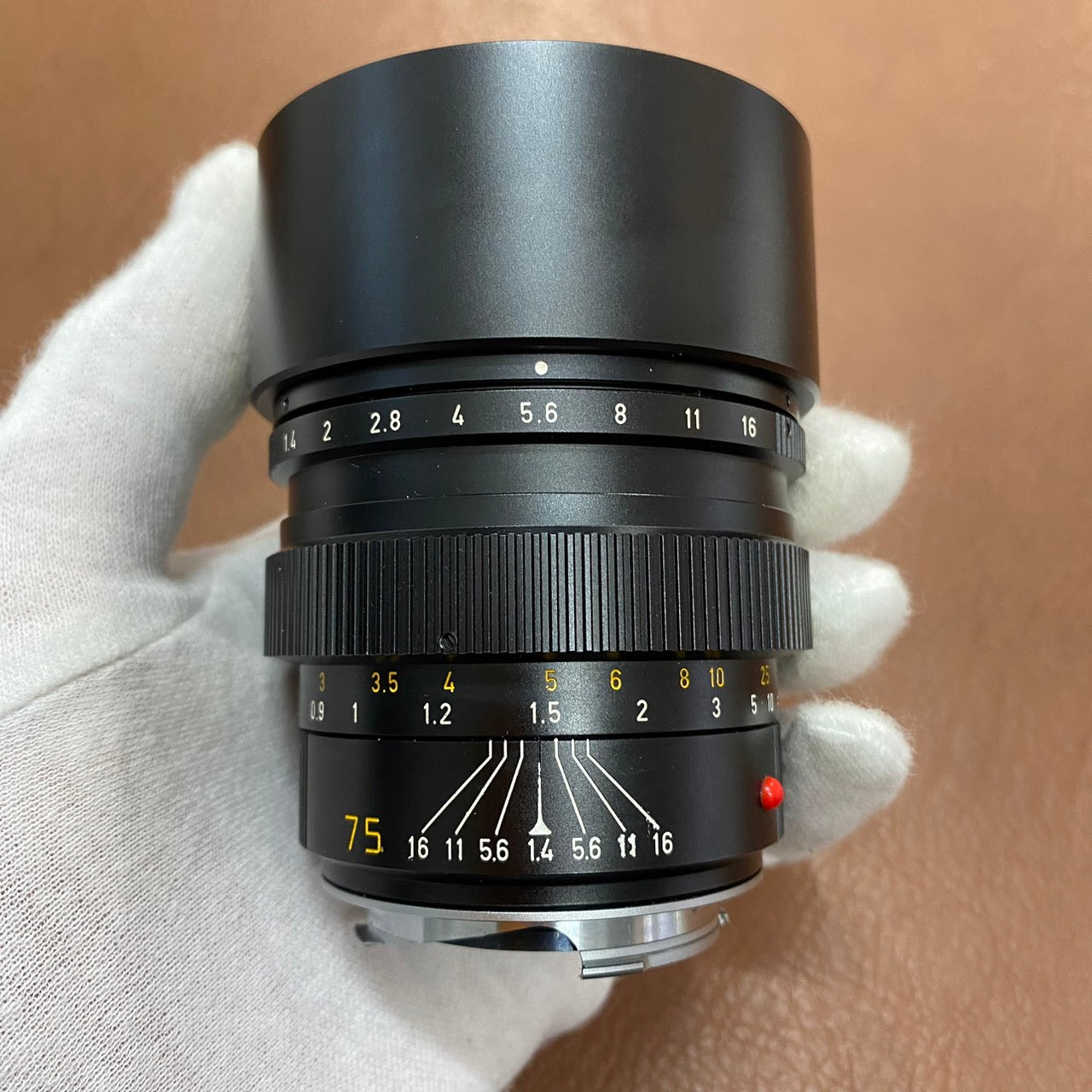 LEICA Summilux M75mm f1.4 2nd Black