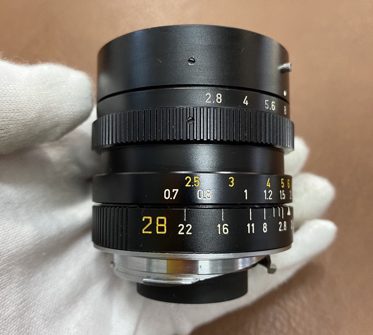LEICA Elmarit M28mm f2.8 3rd フード付き