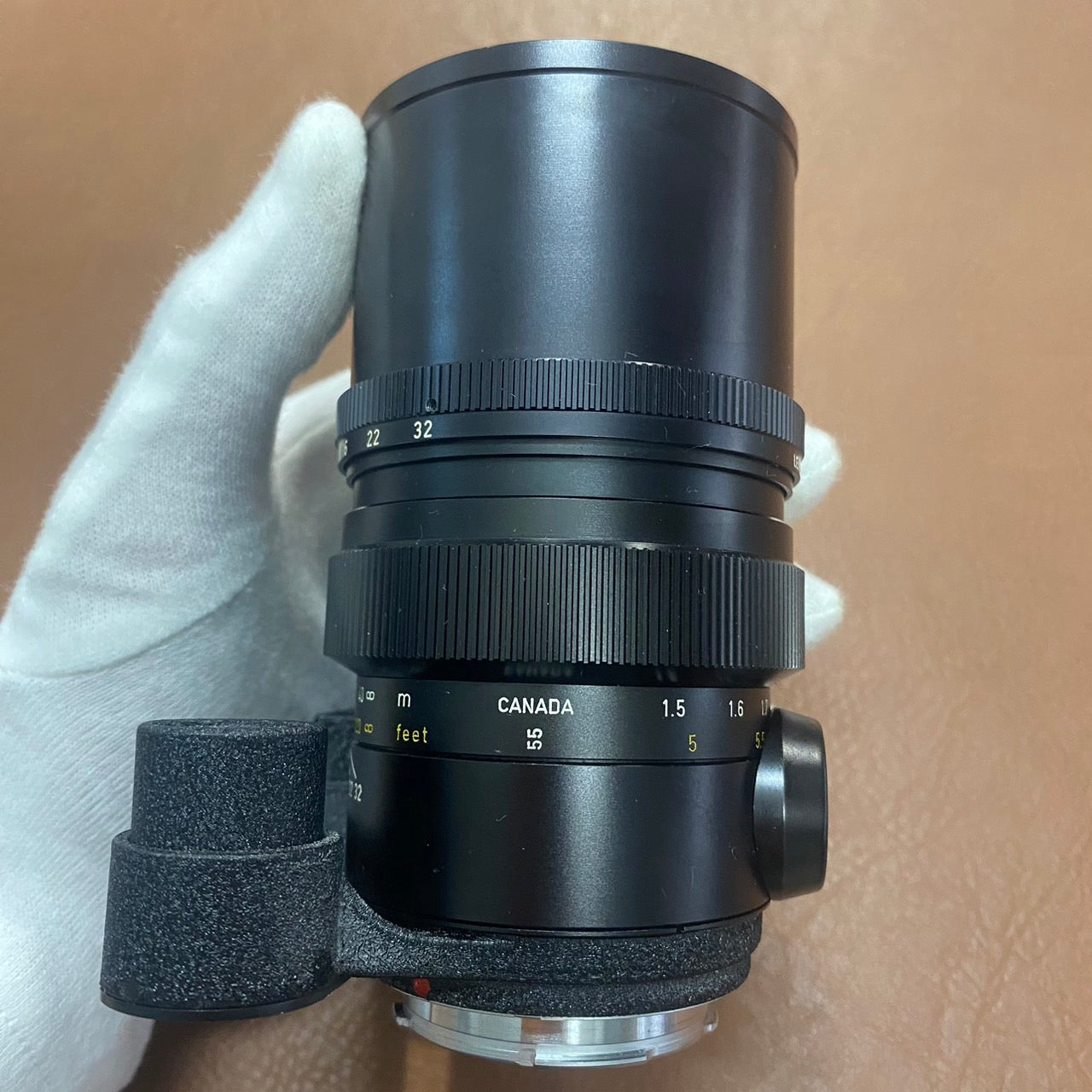 LEICA Elmarit M135mm f2.8 後期 眼鏡