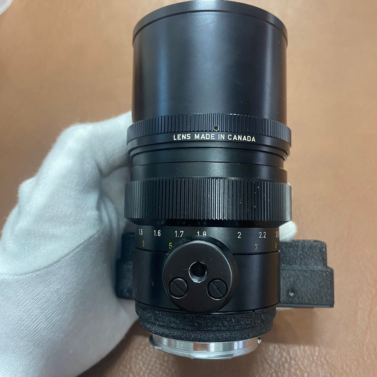LEICA Elmarit M135mm f2.8 後期 眼鏡