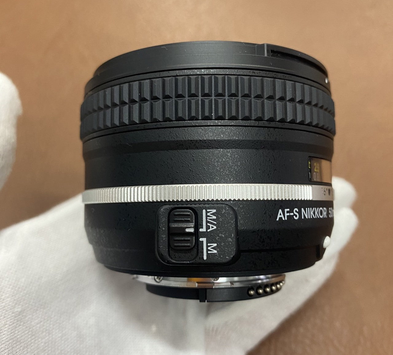 Nikon AF-S NIKKOR 50mm F1.8G フード付き