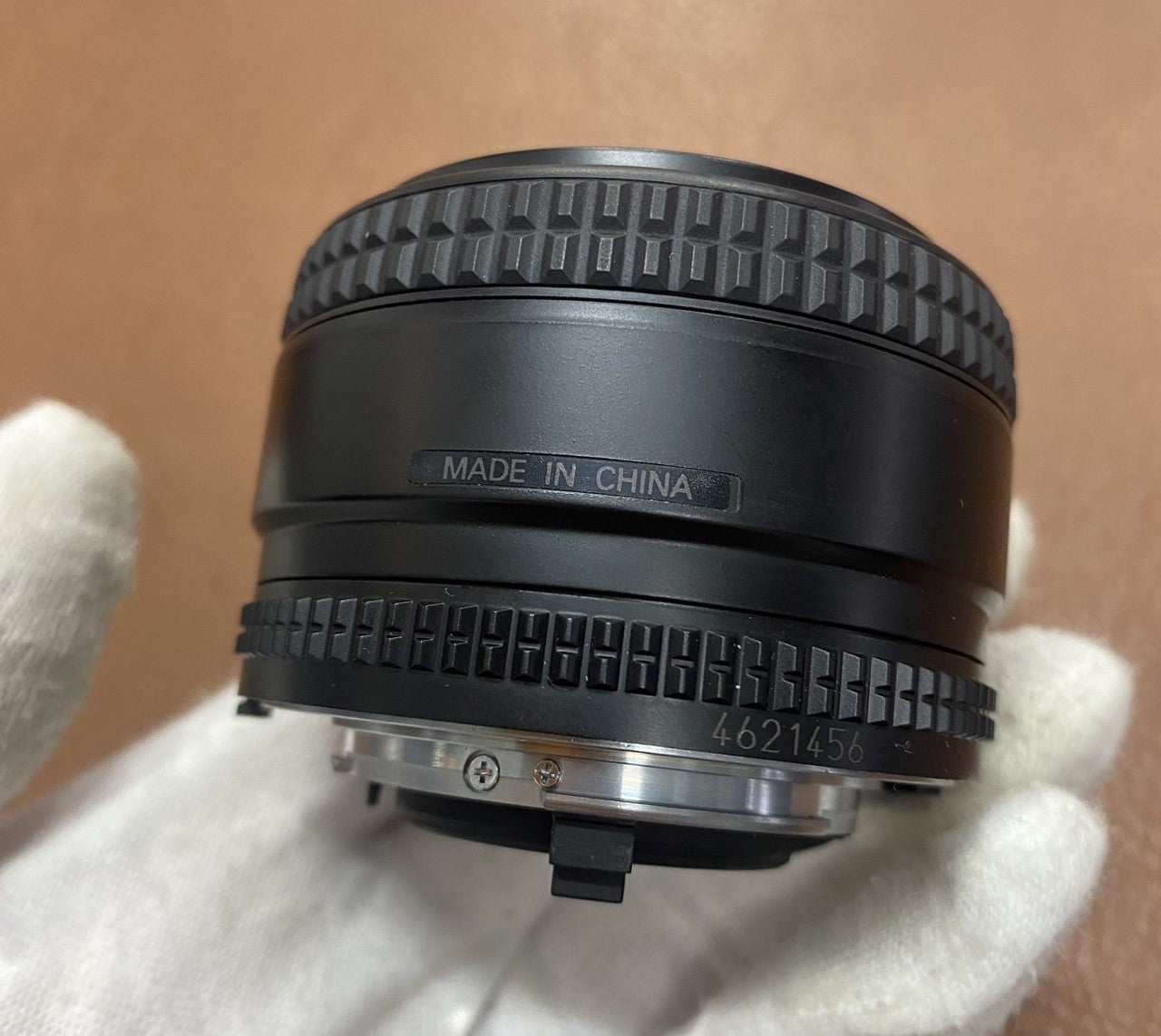 Nikon Ai AF Nikkor 50mm F1.4D フード付き