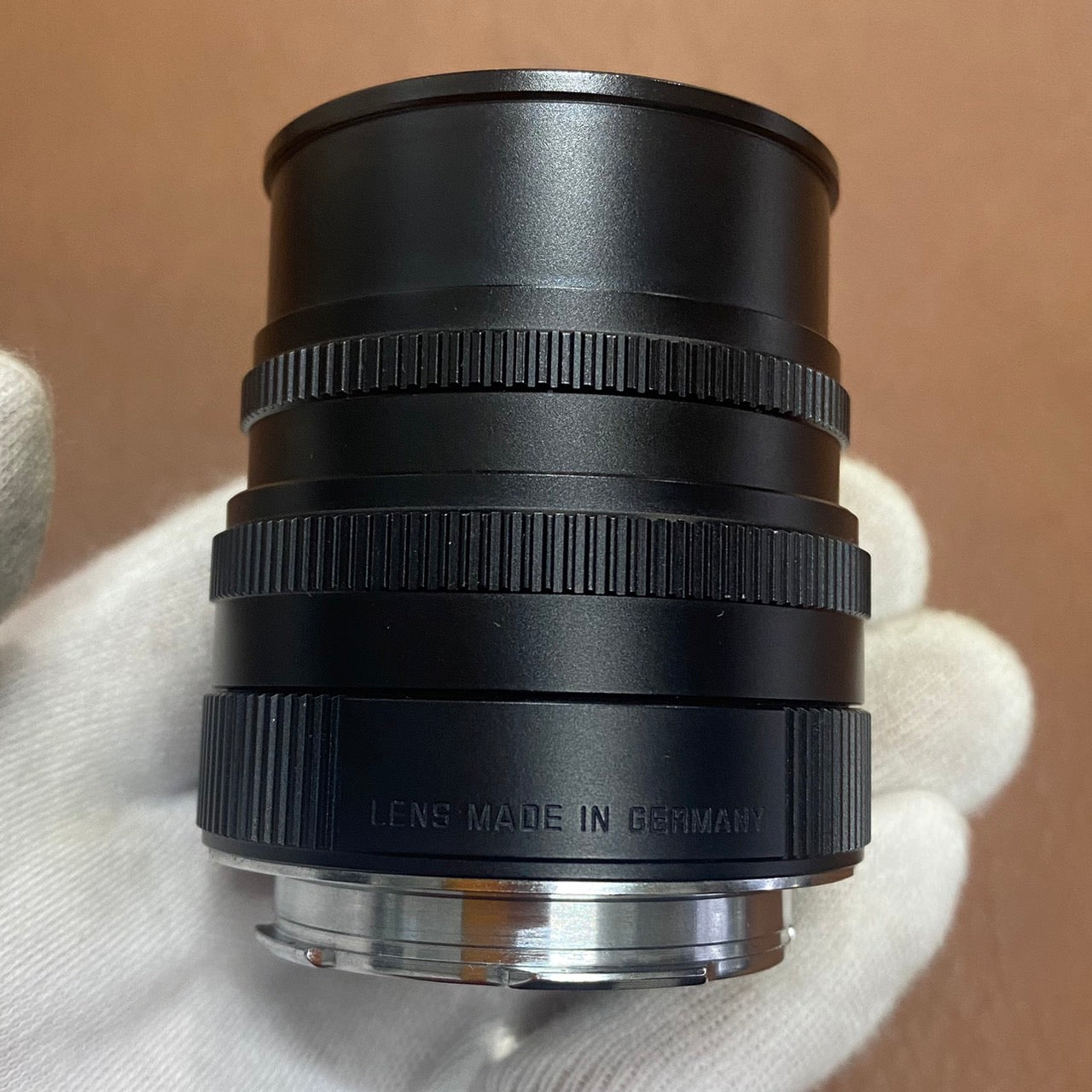 LEICA Summicron M50mm f2.0 4th Black フード組み込み