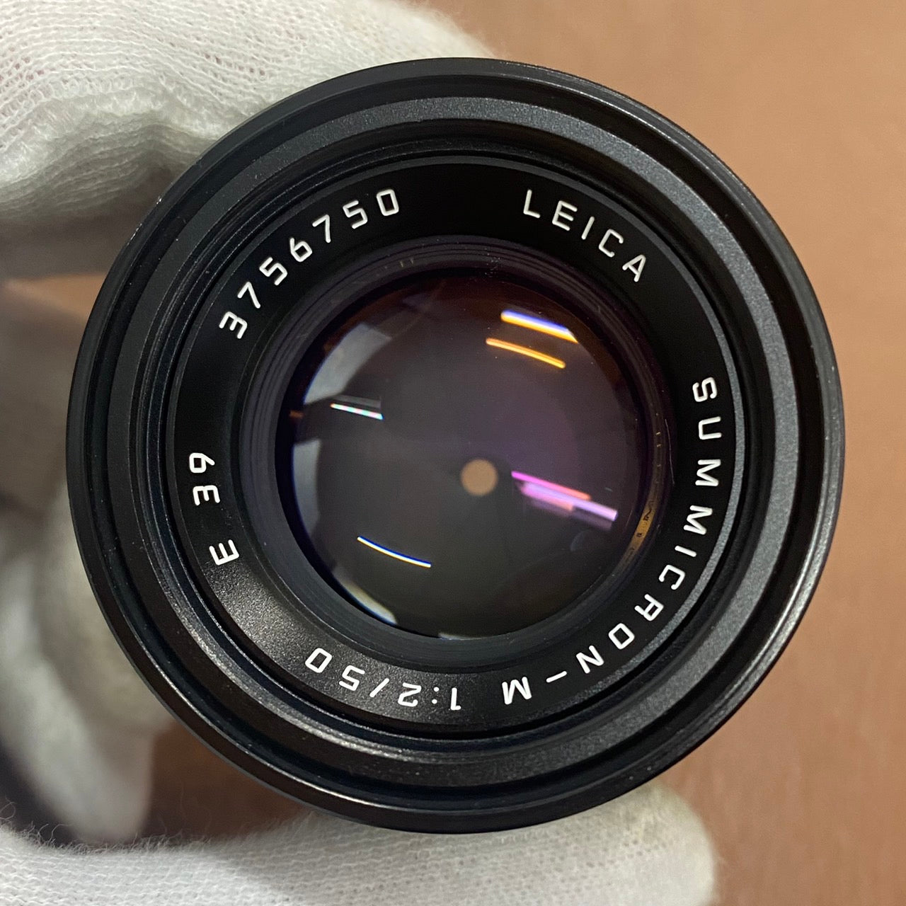 LEICA Summicron M50mm f2.0 4th Black フード組み込み