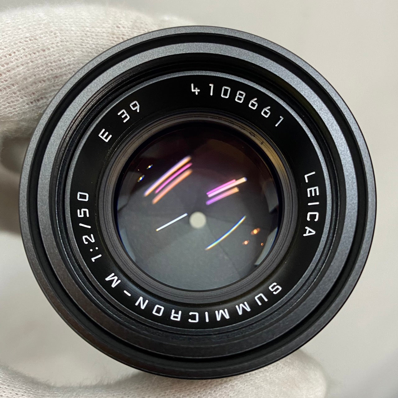 LEICA Summicron M50mm f2.0 Black 6bit 11826