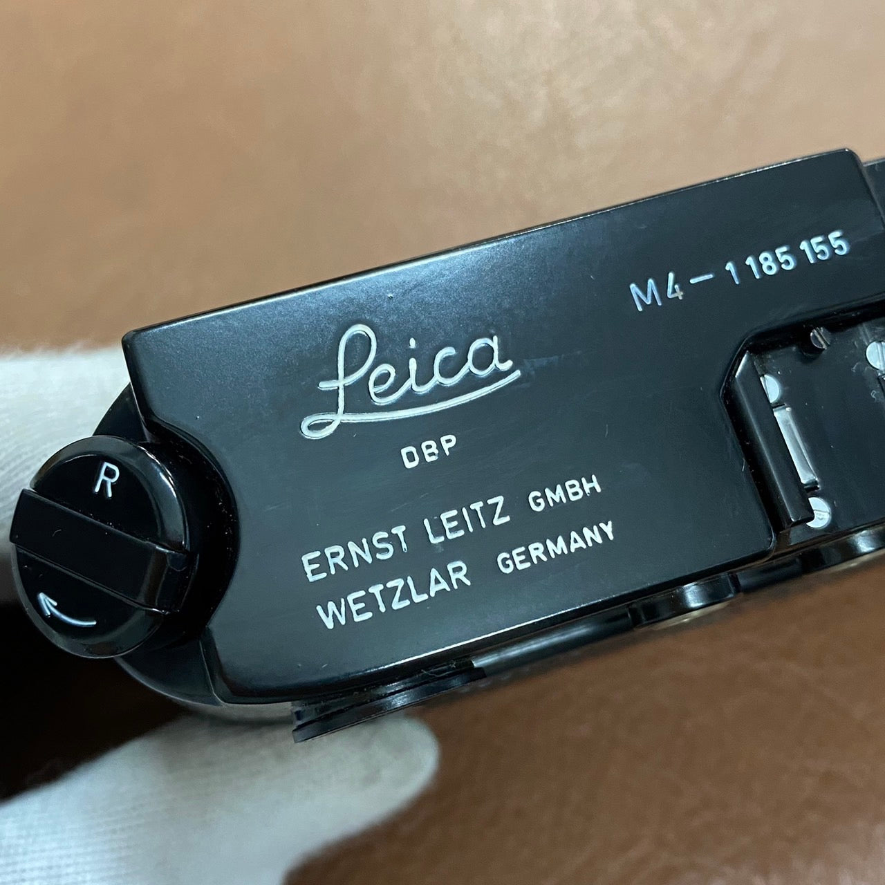 LEICA M4 Black Paint ブラックペイント 後塗り