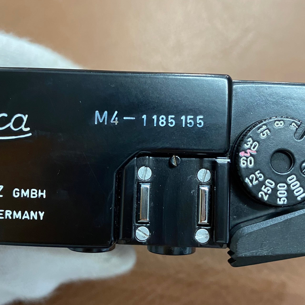 LEICA M4 Black Paint ブラックペイント 後塗り