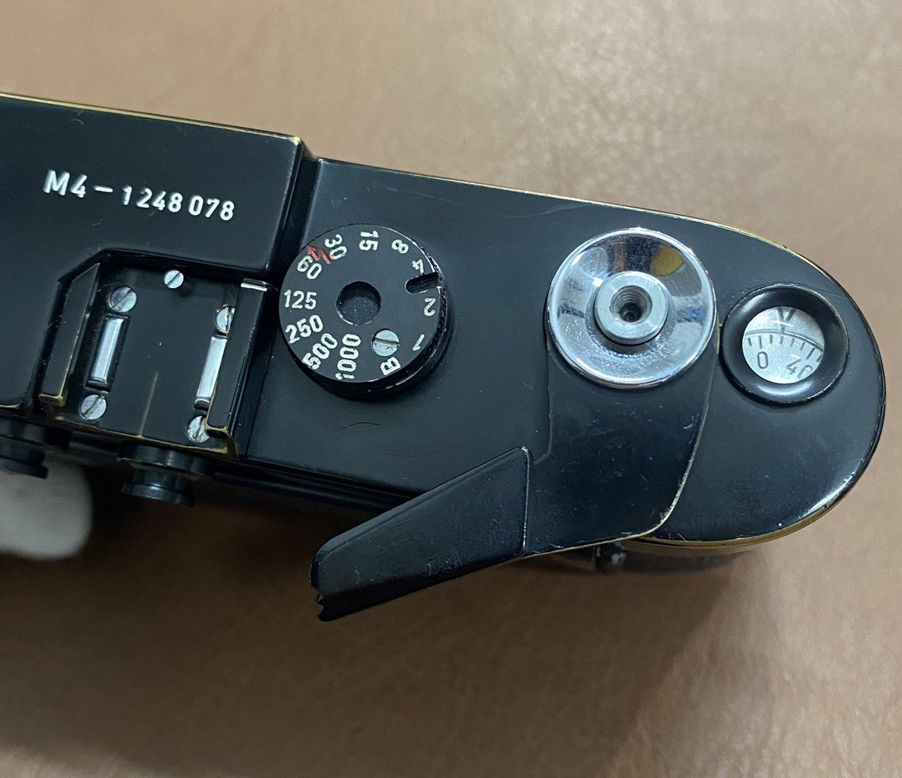 LEICA M4 Original Black Paint オリジナルブラックペイント