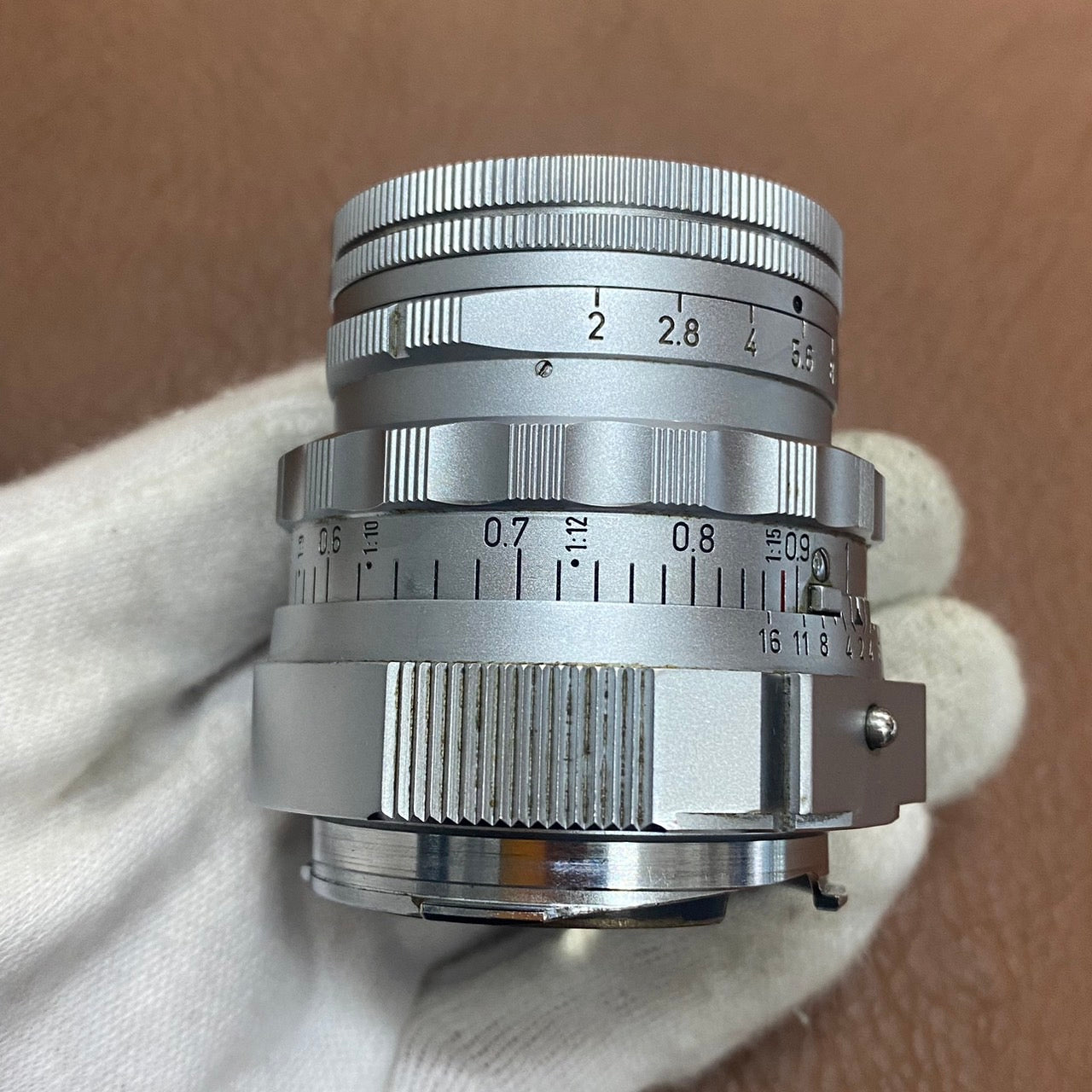 LEICA DR Summicron M50mm f2.0 眼鏡付き