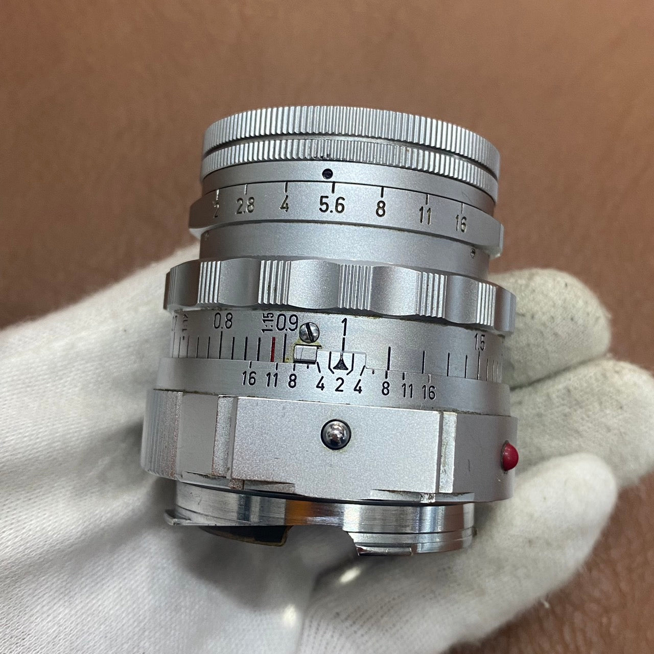 LEICA DR Summicron M50mm f2.0 眼鏡付き