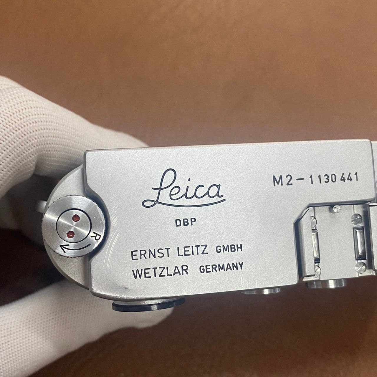 LEICA M2 Silver Chrome クイックローディングスプール