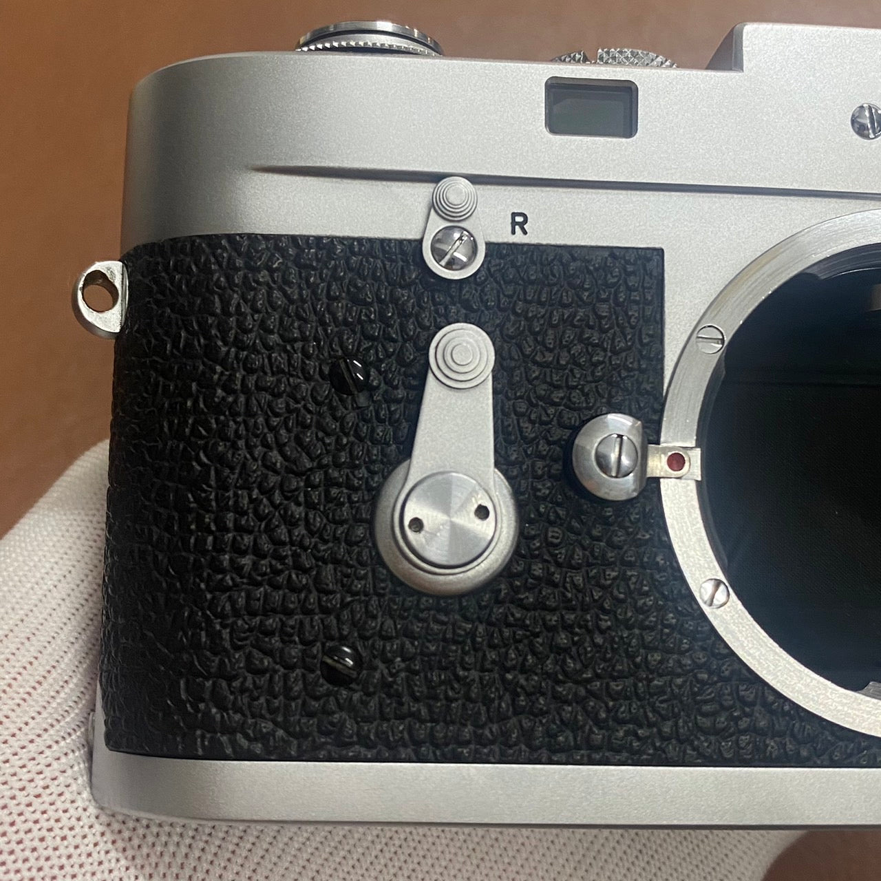 LEICA M2 Silver Chrome クイックローディングスプール