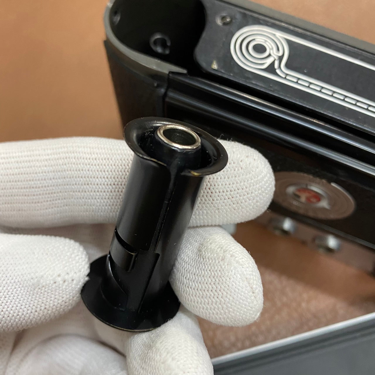 LEICA M2 Silver Chrome クイックローディングスプール