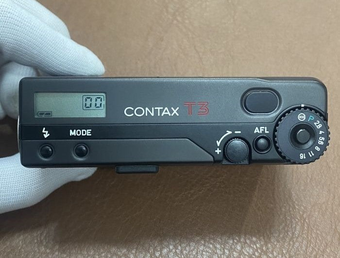 CONTAX T3 Titan Black チタンブラック 前期 シングルティース