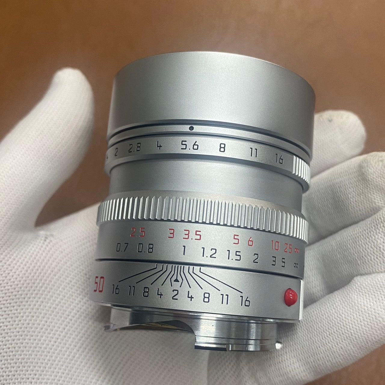 LEICA Summilux M50mm f1.4 ASPH. Silver 6bit 11892