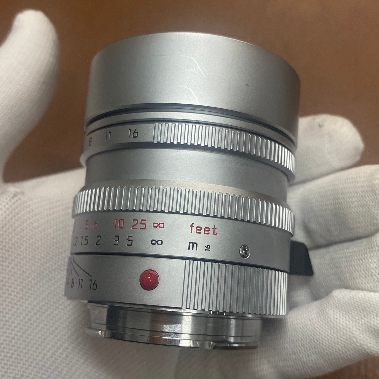 LEICA Summilux M50mm f1.4 ASPH. Silver 6bit 11892