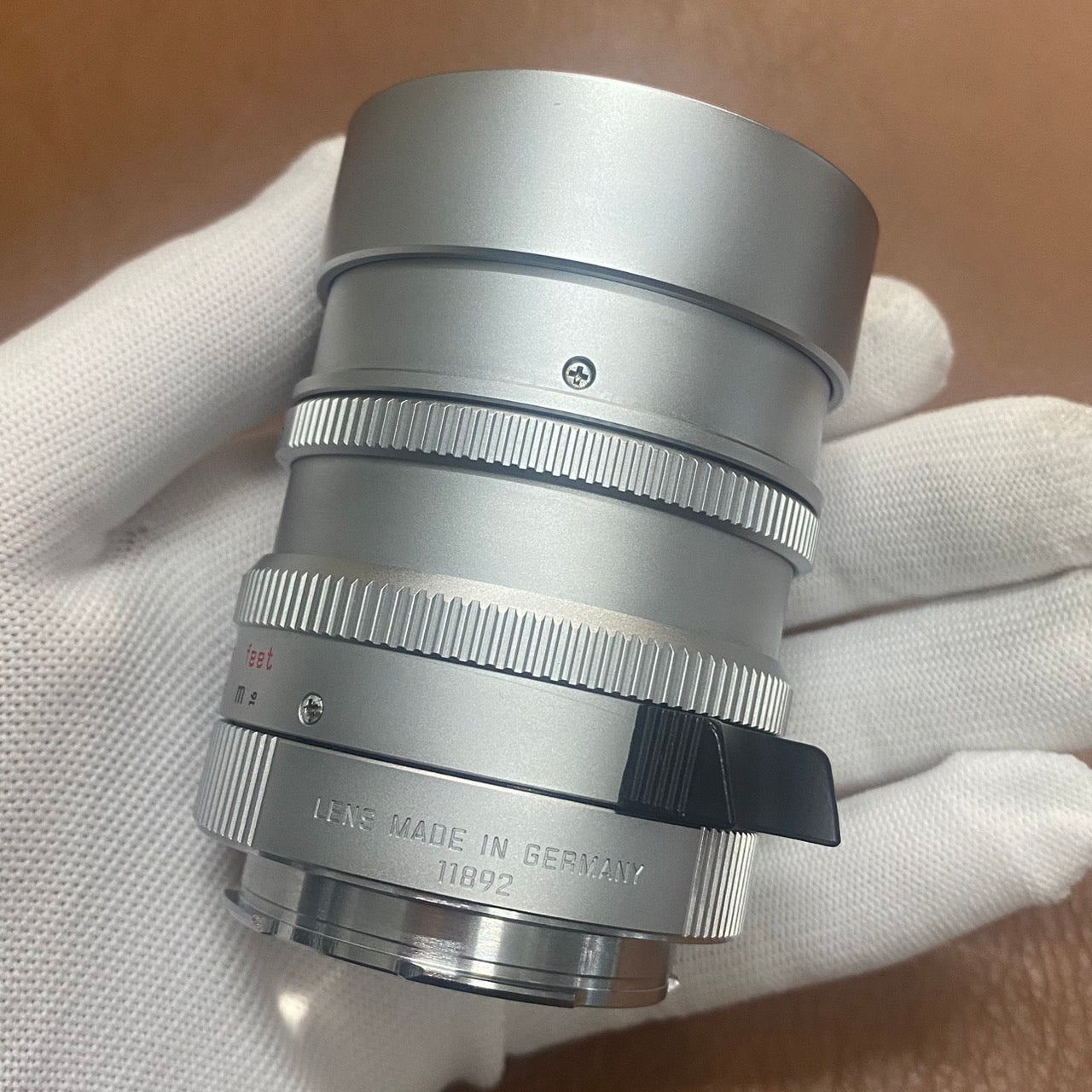 LEICA Summilux M50mm f1.4 ASPH. Silver 6bit 11892
