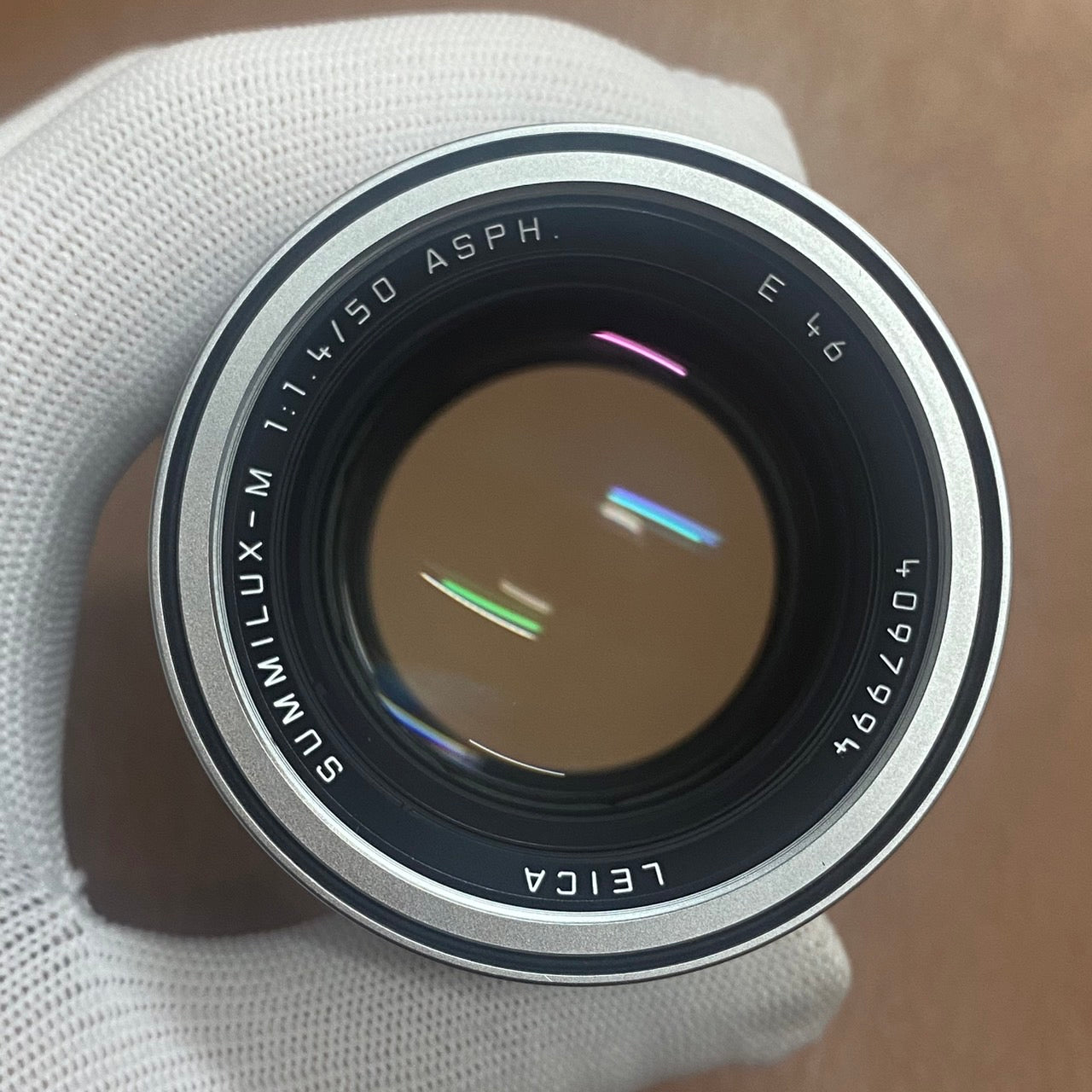 LEICA Summilux M50mm f1.4 ASPH. Silver 6bit 11892