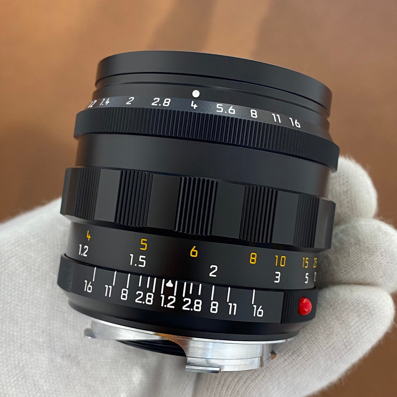 LEICA Noctilux M50mm f1.2 ASPH.11686 ブラックアルマイト