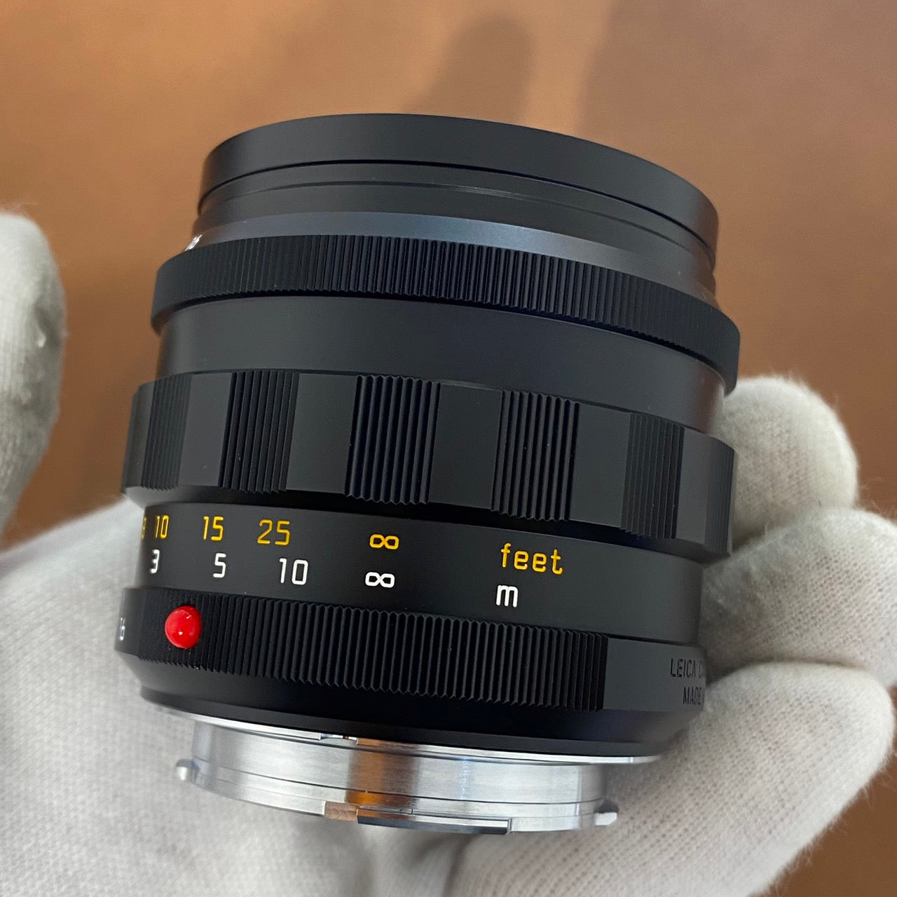 LEICA Noctilux M50mm f1.2 ASPH.11686 ブラックアルマイト