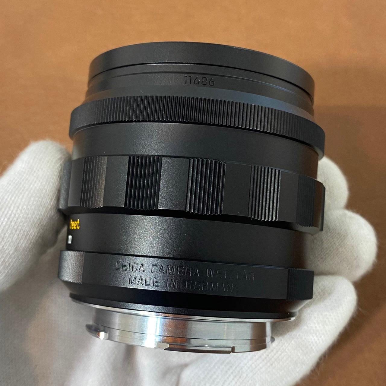 LEICA Noctilux M50mm f1.2 ASPH.11686 ブラックアルマイト