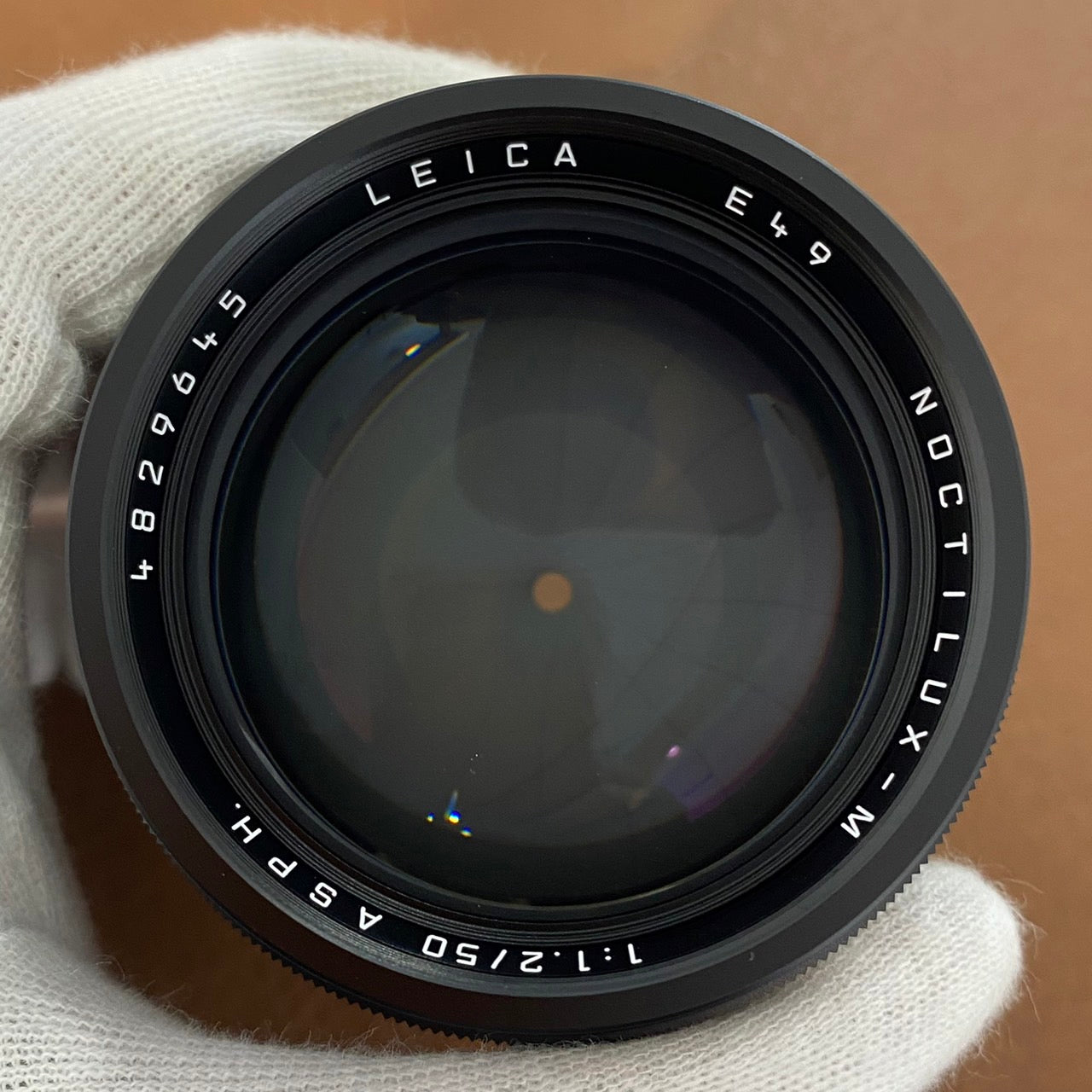 LEICA Noctilux M50mm f1.2 ASPH.11686 ブラックアルマイト