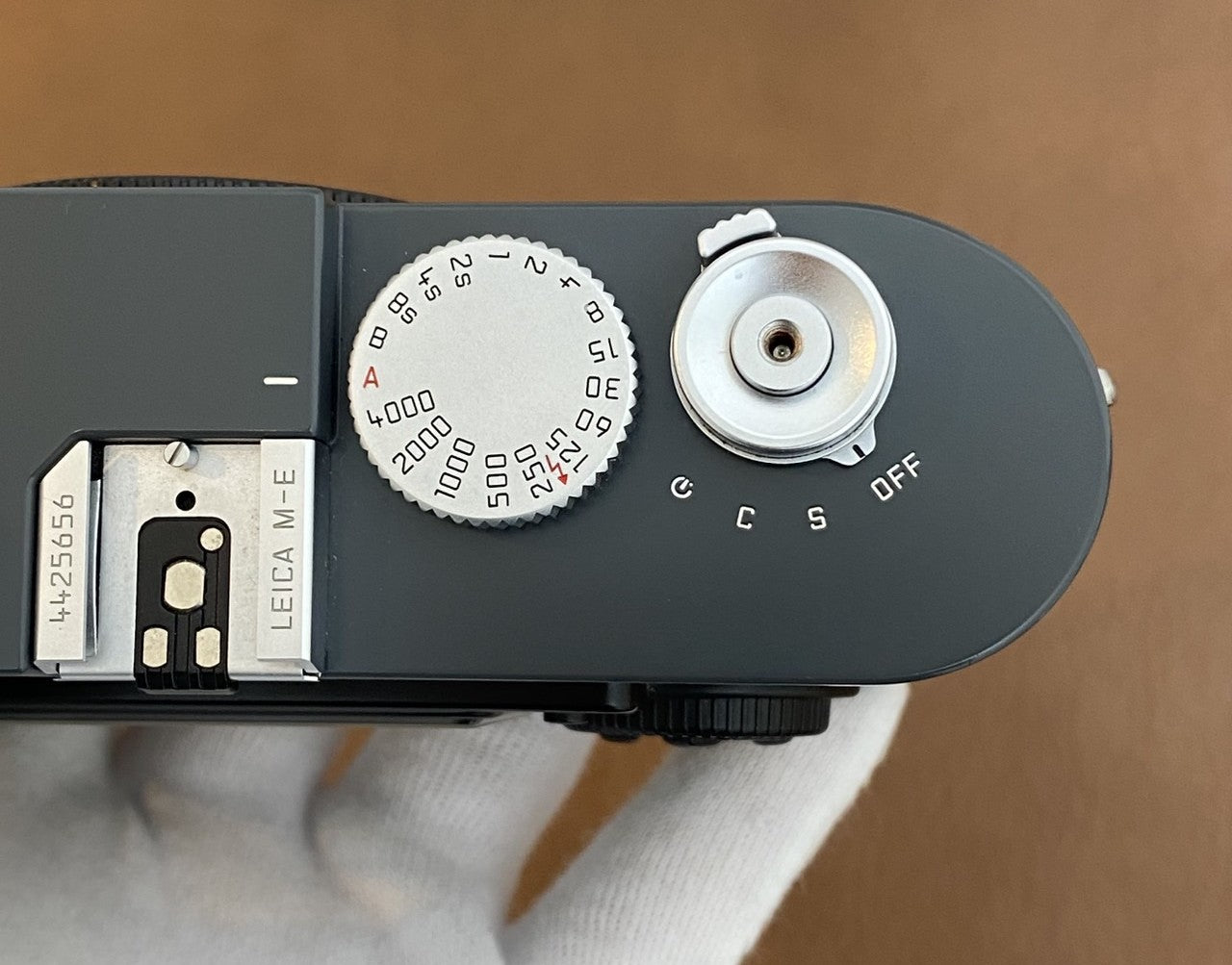 LEICA M-E Typ220 アンスラサイトグレー 最終ロット WETZLAR刻印