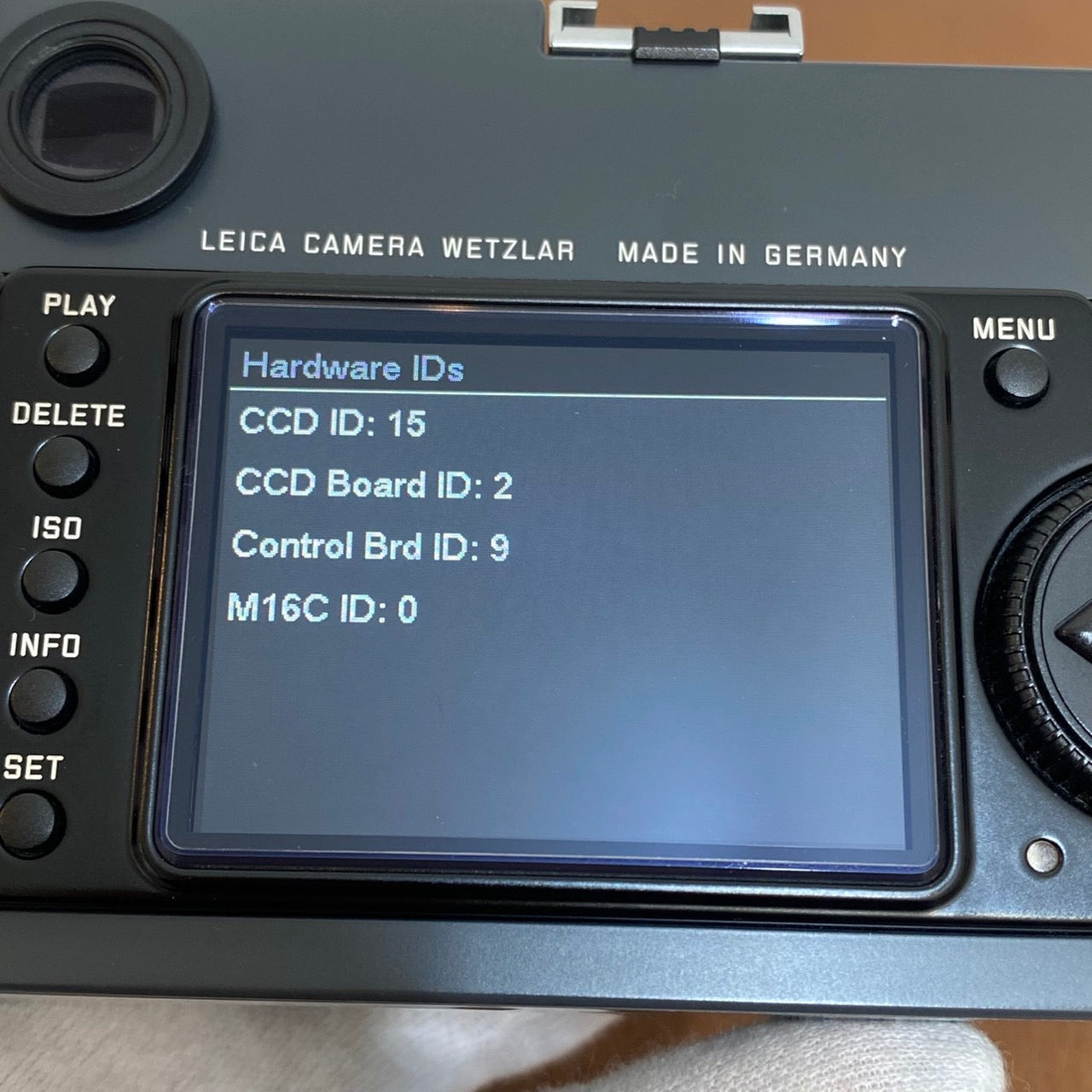 LEICA M-E Typ220 アンスラサイトグレー 最終ロット WETZLAR刻印