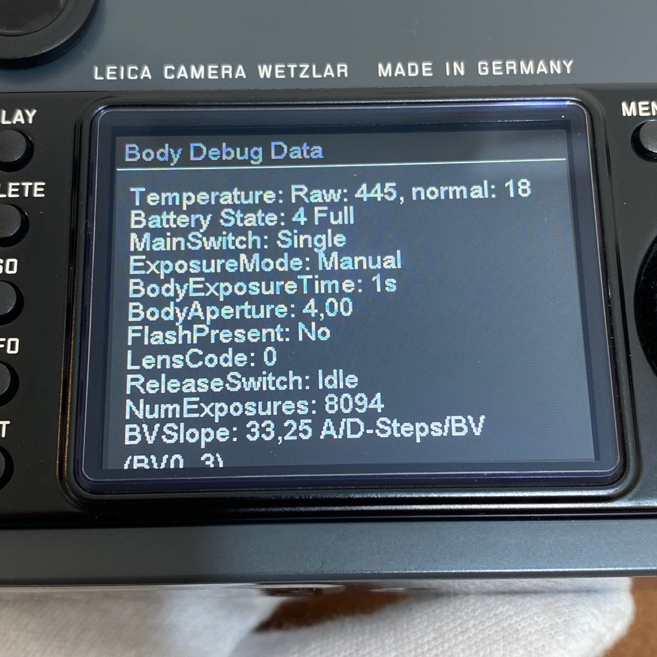 LEICA M-E Typ220 アンスラサイトグレー 最終ロット WETZLAR刻印