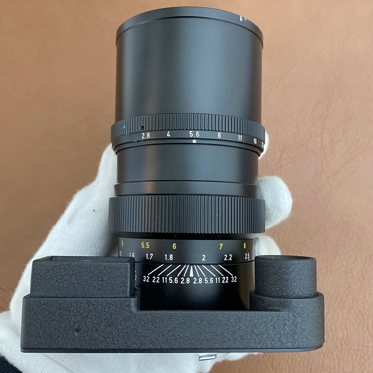 LEICA Elmarit M135mm f2.8 2nd 眼鏡付き