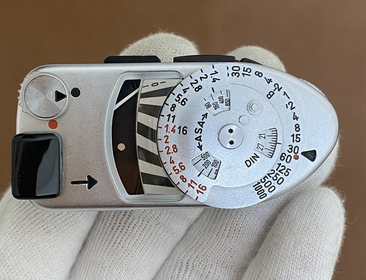 LEICA Meter MR Silver Chrome MR4 CDS測光