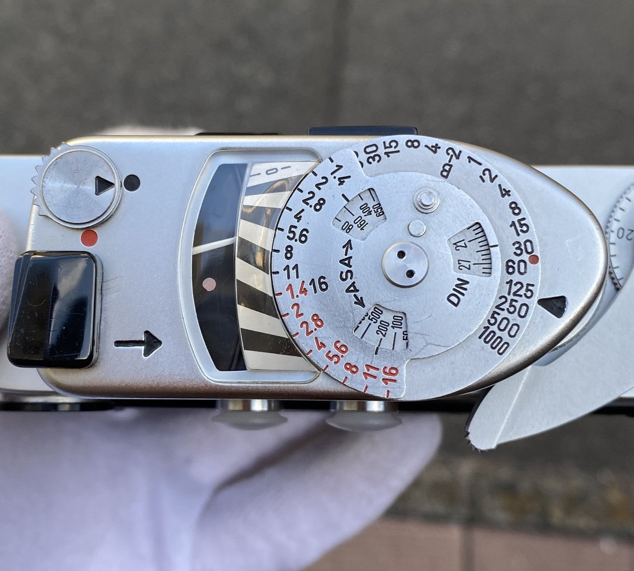 LEICA Meter MR Silver Chrome MR4 CDS測光