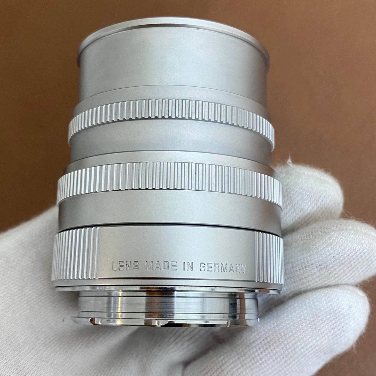 LEICA Summicron M50mm f2.0 4th Silver フード組み込み OH済み