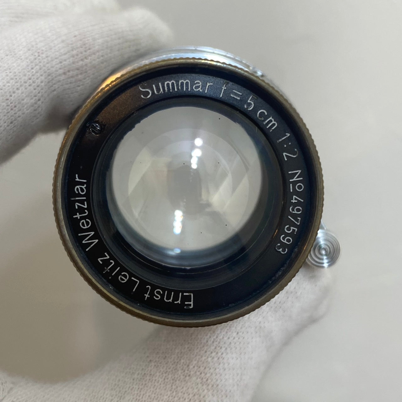 LEICA Summar L50mm f2.0 クローム OH済み