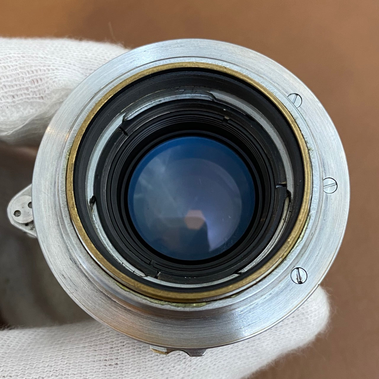 LEICA Summitar L50mm f2.0 コーテッド 六角絞りメンテンス済み