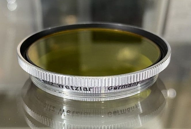 LEICA Summitar ズミタール用 36.5mm イエローフィルター N0.2
