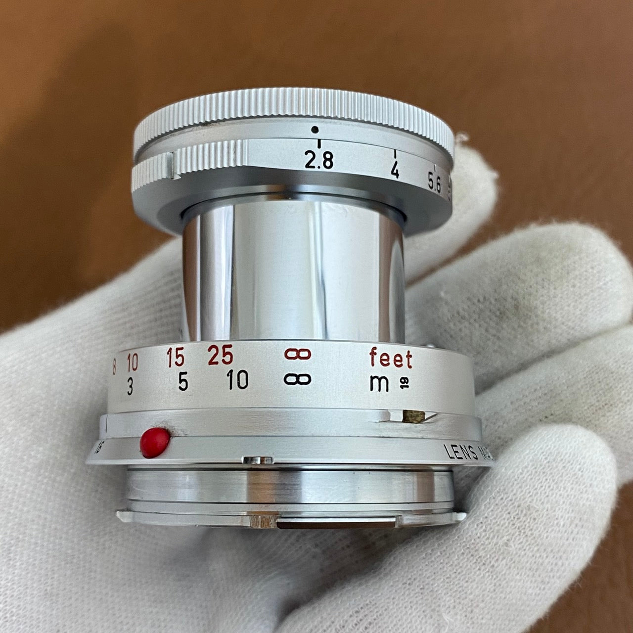 LEICA ELmar M50mm F2.8 沈胴 1st メンテンス済み