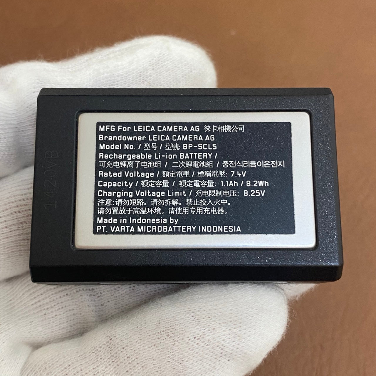 LEICA BP-SCL5 M10用バッテリー 24003 2025年6月購入品