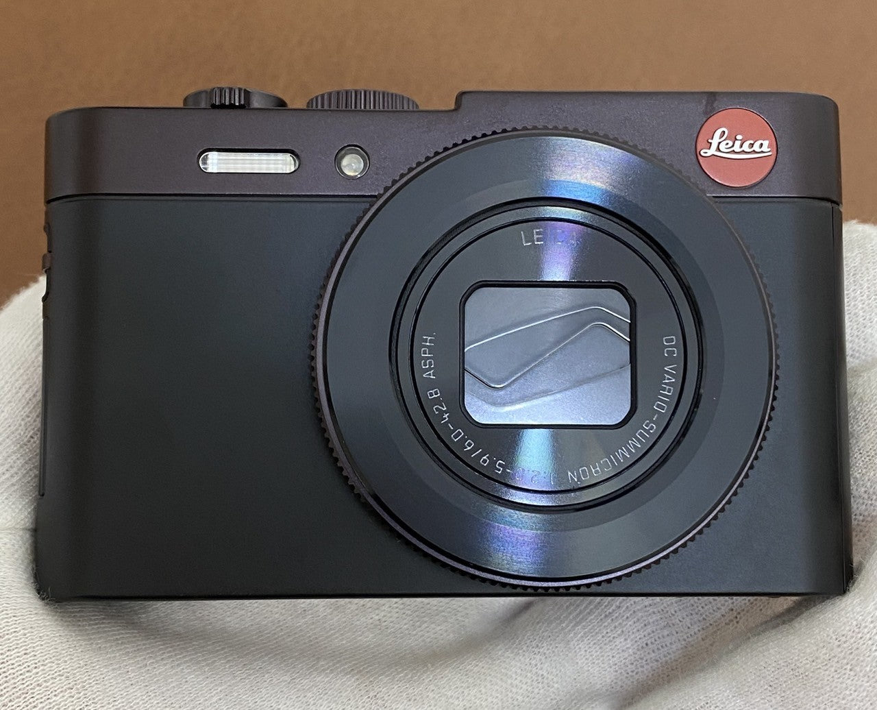 LEICA C Typ112 ダークレッド レザーケース付き